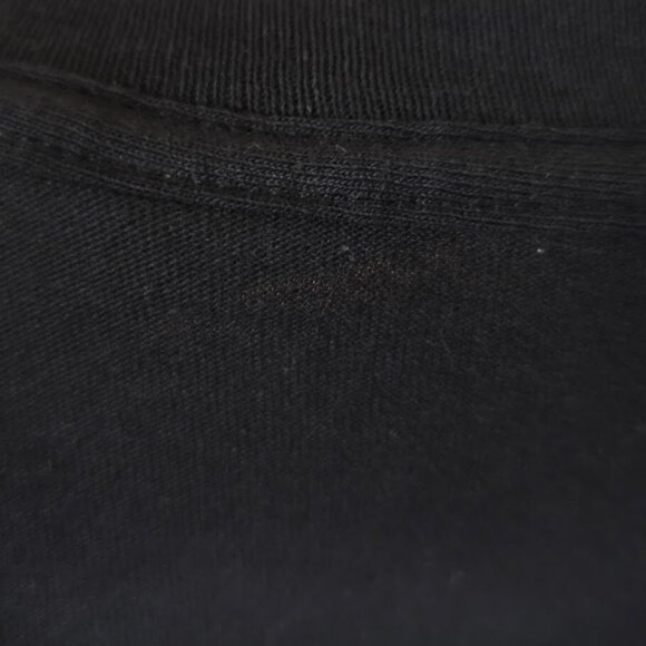 Benjamin Franklin T Shirt Mens Size Medium Black Rolled Up Franklin Rob Edmonds - Picture 6 of 7